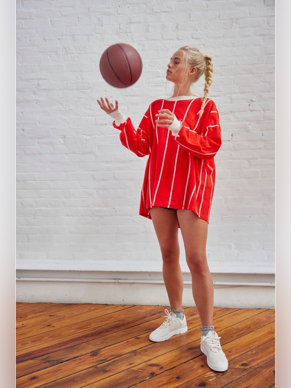 FP Movement Home Game Striped Layer top